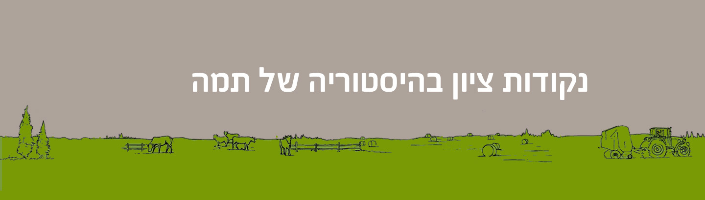 אבני דרך בהיסטוריה של תמה