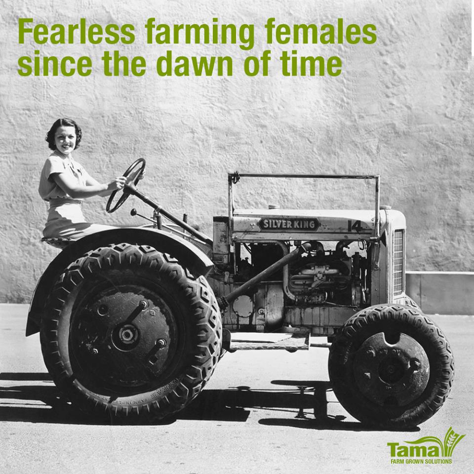 Fearless farming females since the dawn of time