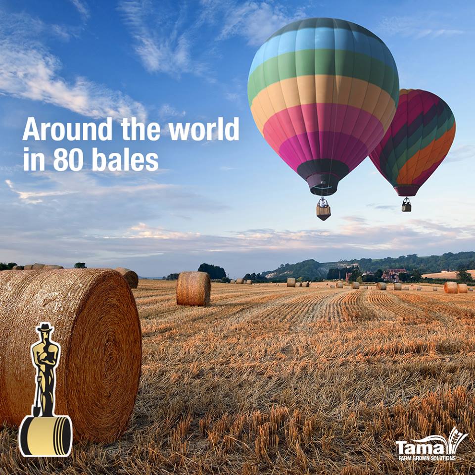 Around the world in 80 bales
