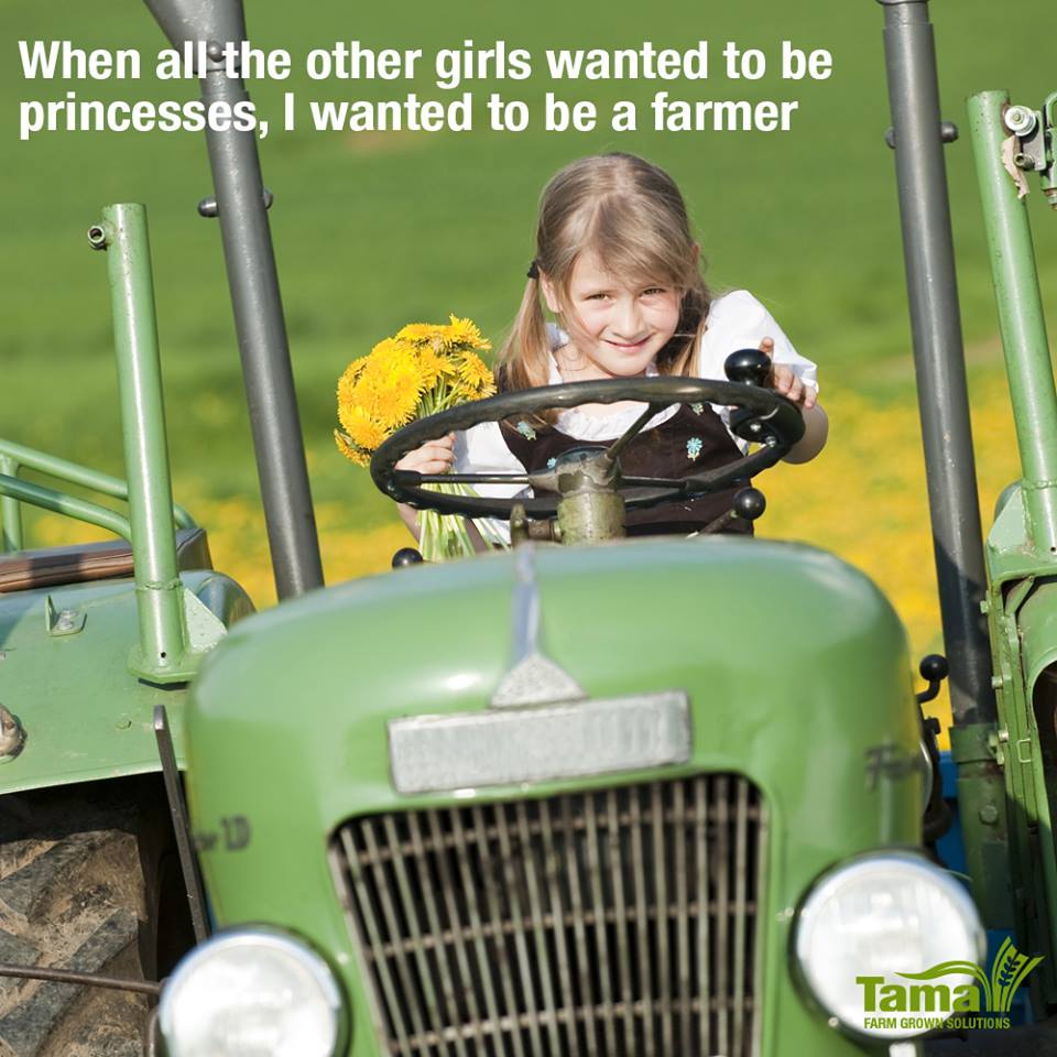 When all the other girls wanted to be princesses, I wanted to be a farmer