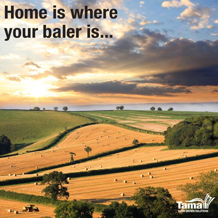 Home is where your baler is...