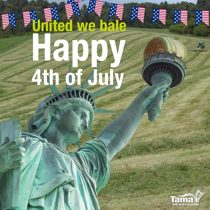 United we bale Happy 4th of July