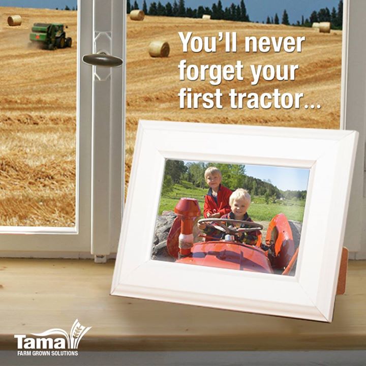 You'll never forget your first tractor