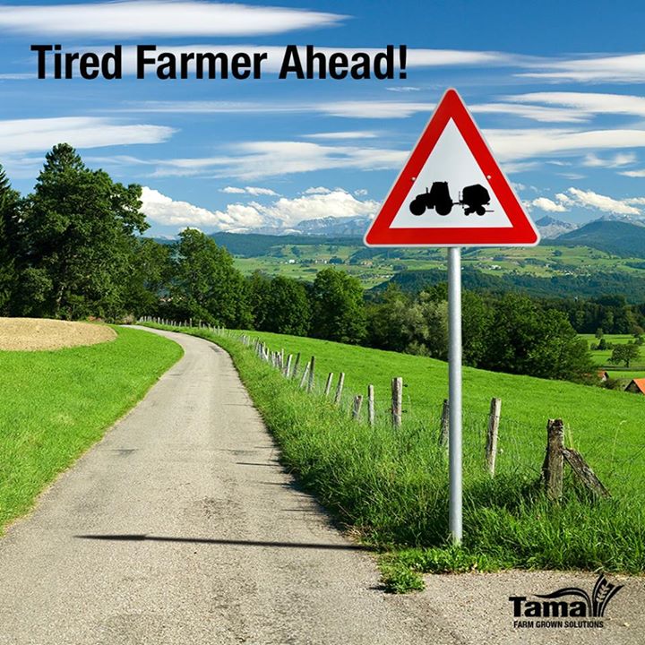 Tired Farmer Ahead!