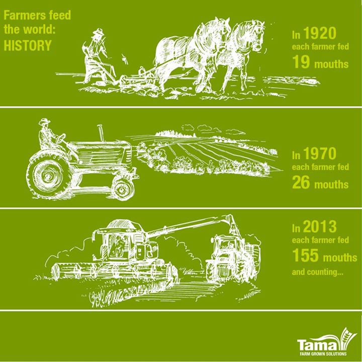Farmers feed the world