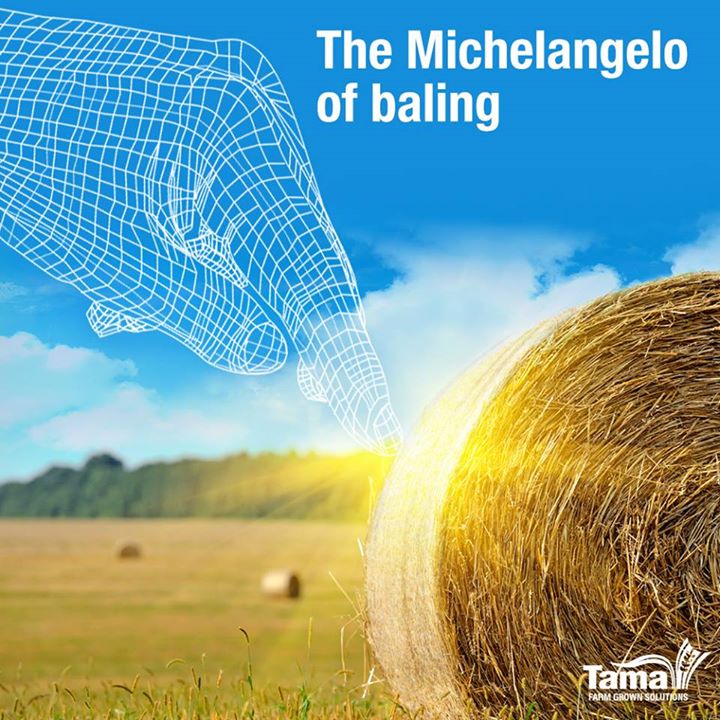 The Michelangelo of baling