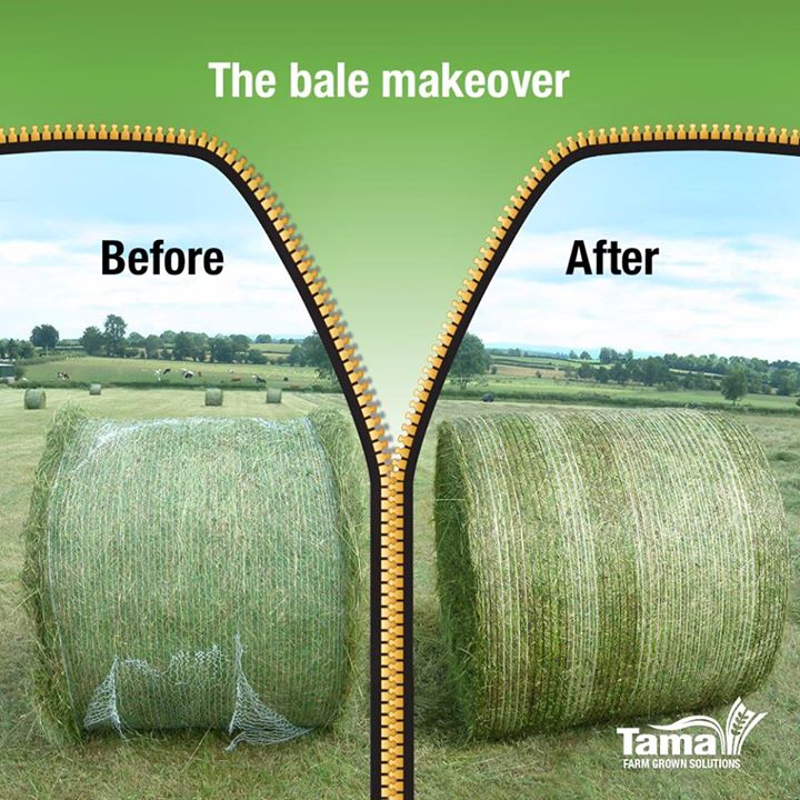 The bale makeover