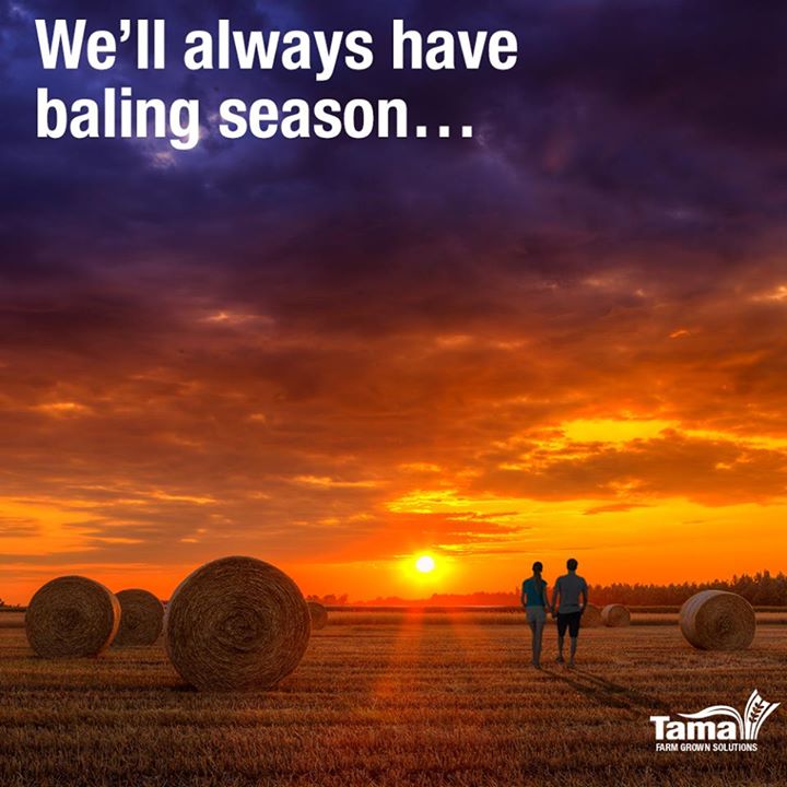 We'll always have baling season...