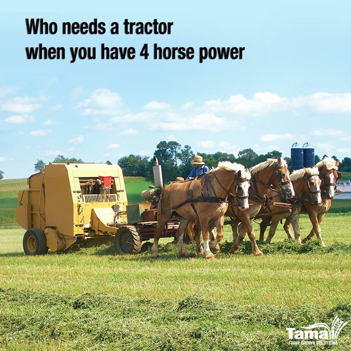 Who needs a tractor