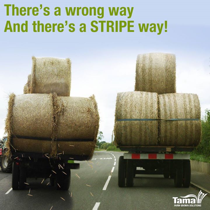 There's a wrong way and there's a stripe way