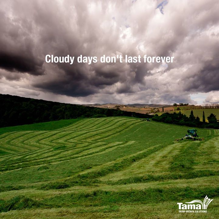 Cloudy days don't last forever