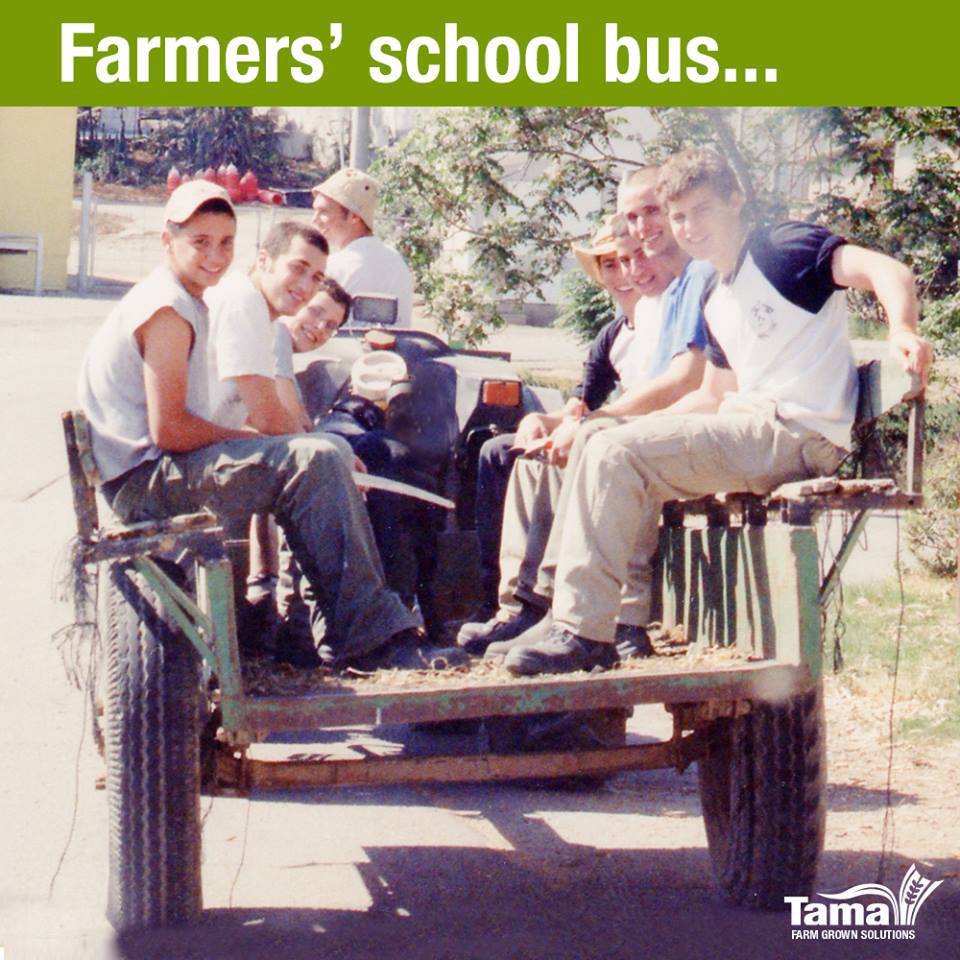 Farmers' school bus...