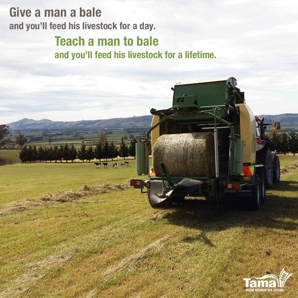 Give a man a bale