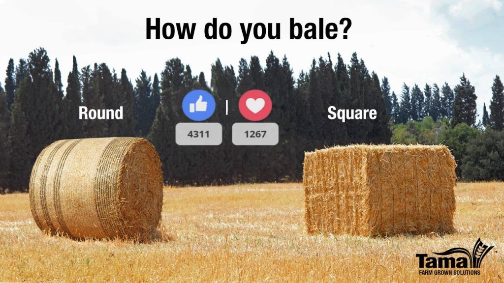 How do you bale