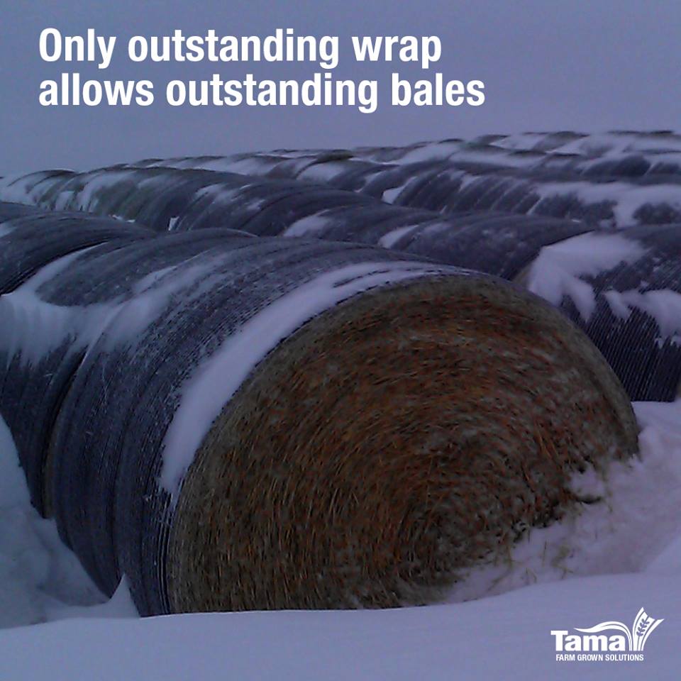 Only outstanding wrap allows outstanding bales