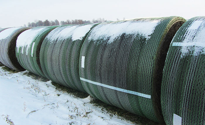 John Deere B-Wrap® in the snow