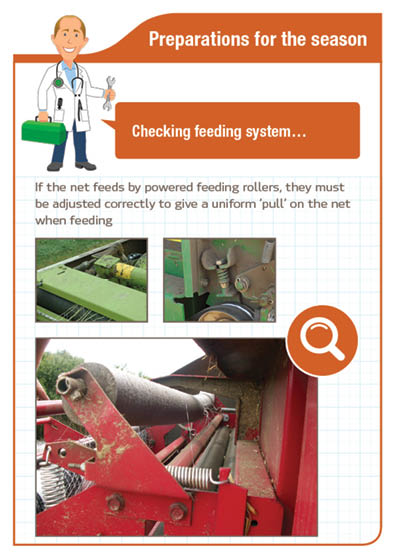 Preparation for the season - Checking feeding system